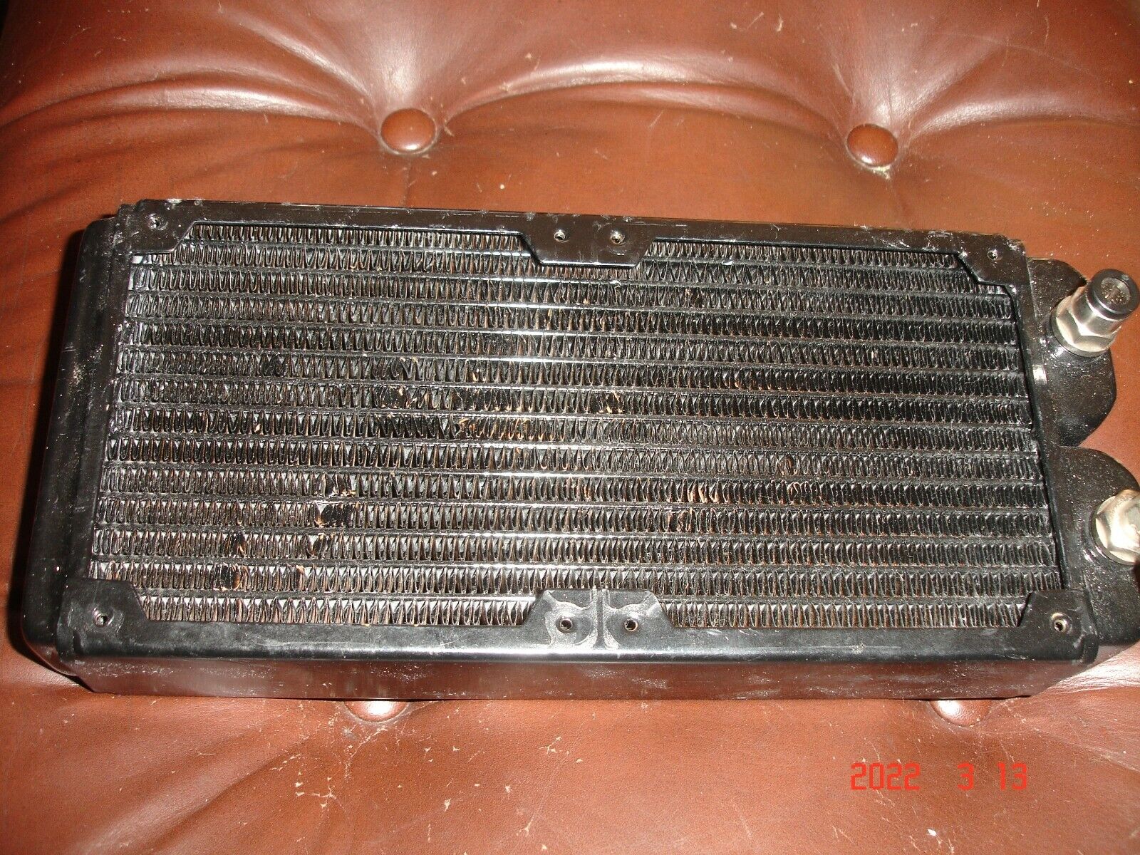PC liquid cooling  240mm cooper radiator  : ALPHACOOL Nexxos 45 vintage