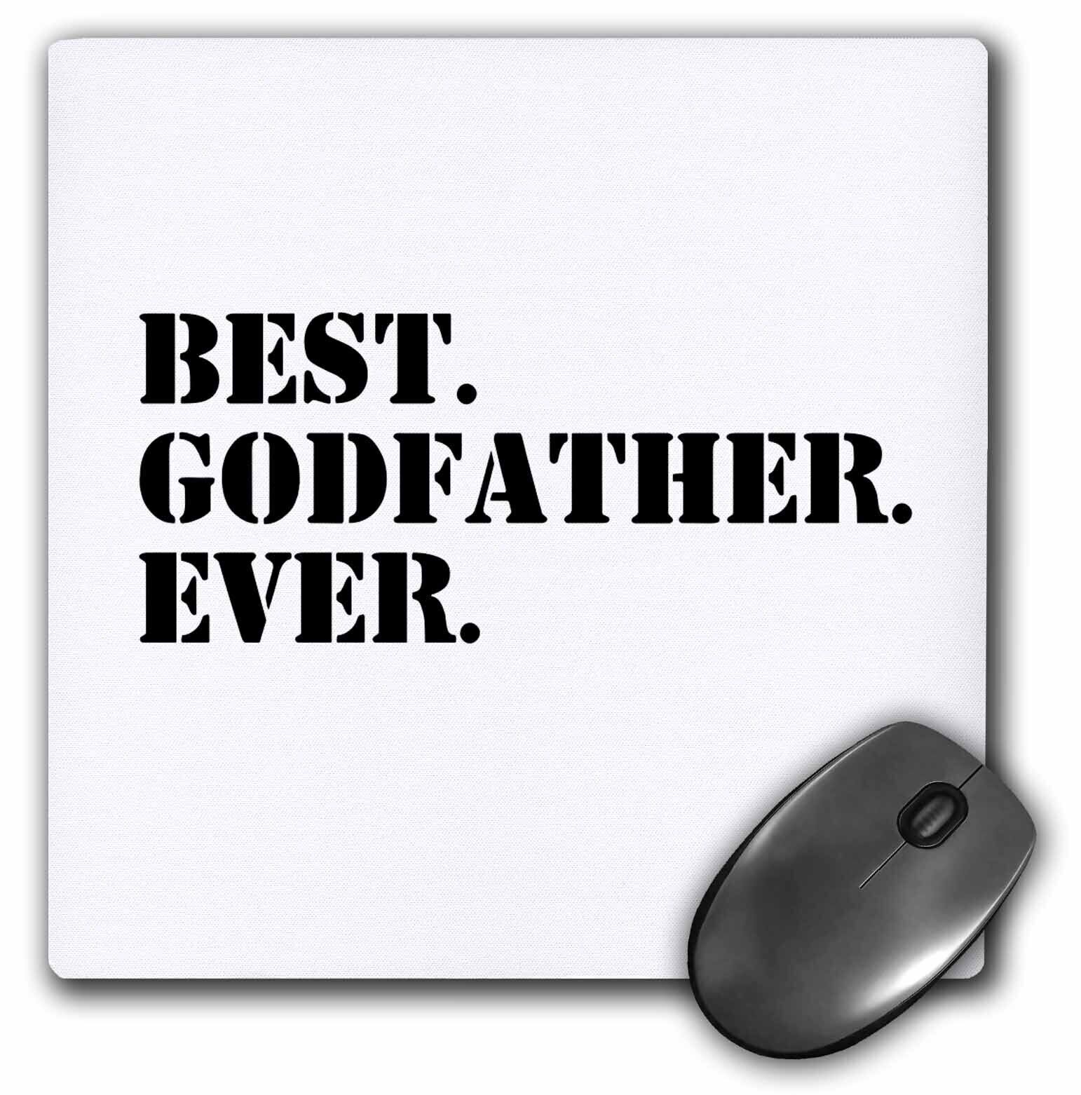 3dRose Best Godfather Ever - Gifts for God fathers or Goddads - god dad - godpar