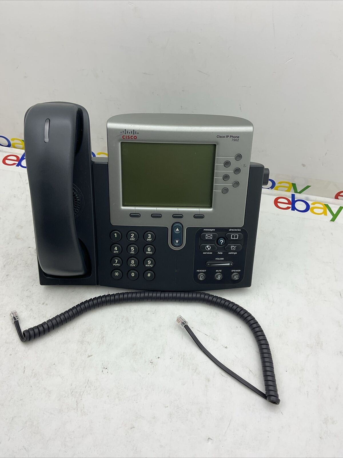 Cisco 7962 Series CP-7962G Unified VoIP IP Business Phones with Stand Tested 👍
