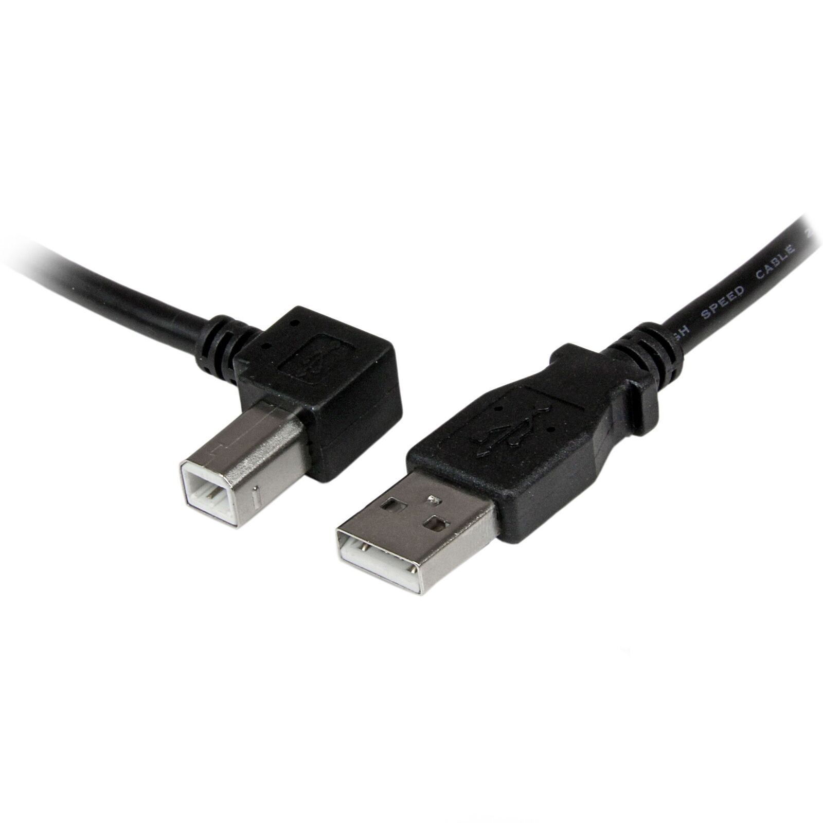 StarTech.com USBAB2ML 2 m USB 2.0 A to Left Angle B Cable Cord, 2 m USB Printer 
