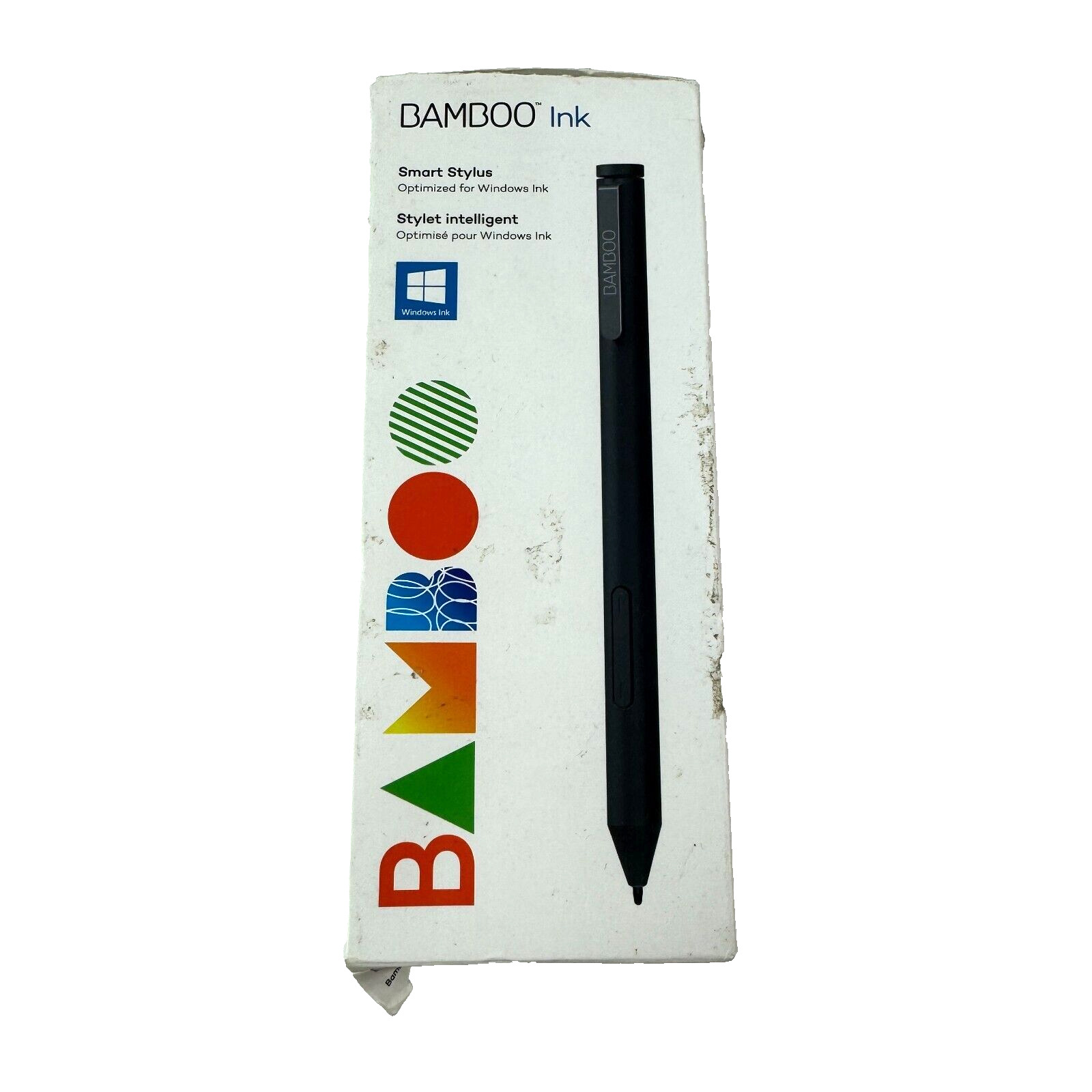 Wacom Bamboo Ink Black Smart Stylus Active Touch Stylus Pen CS321AK Pen Only
