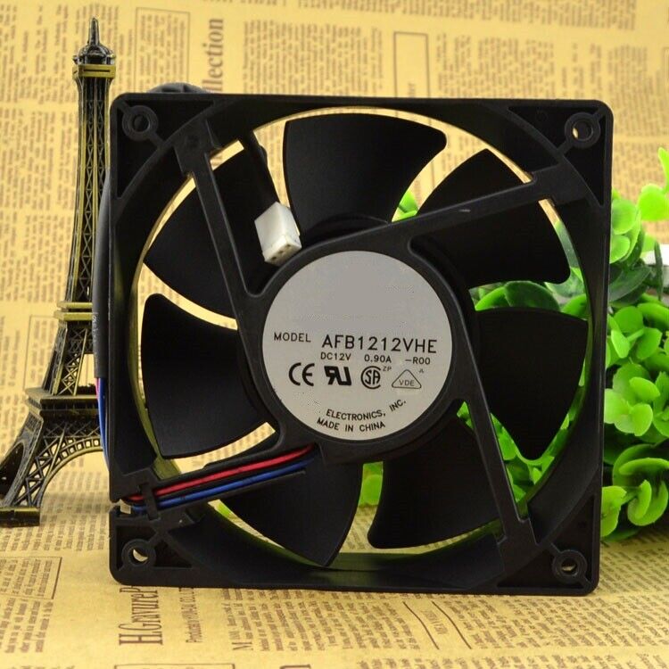 Cooling fan for Delta AFB1212VHE 0.90A 12V Double Ball 120*120*38mm 4pin PWM