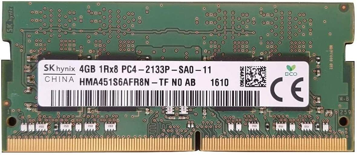 SK Hynix 4GB 1RX8 Ddr4 2133 MHz (PC4-2133P) 260 Pin SODIMM Memory Module