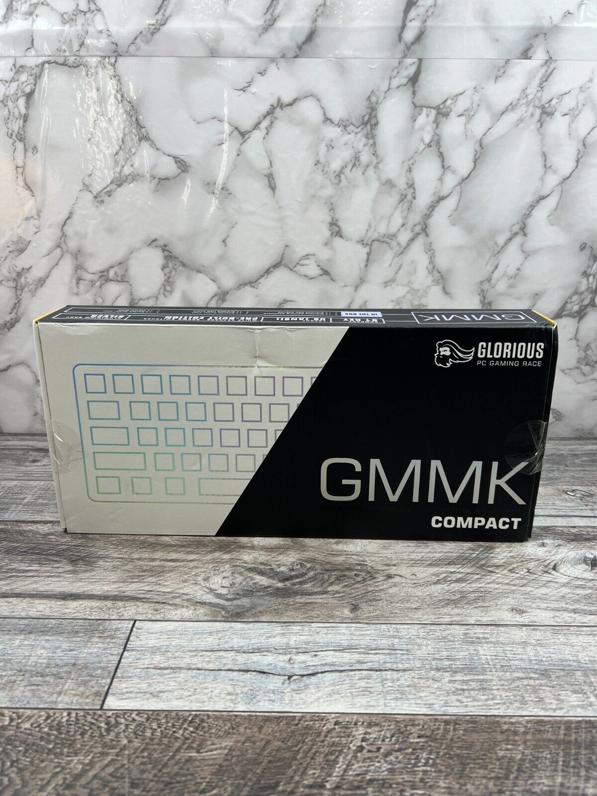 Glorious PC Gaming Race GMMK Modular Mechanical Compact Keyboard | White | NEW
