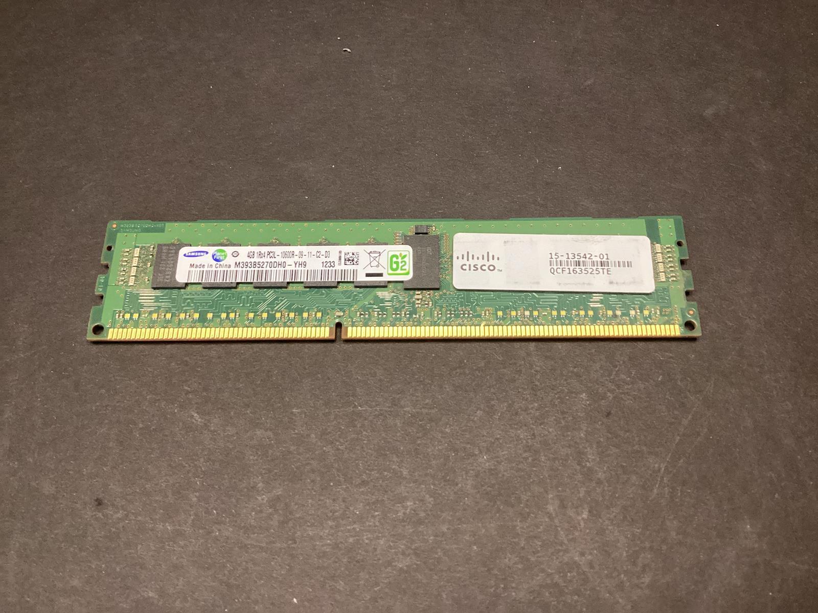 Samsung M393B5270DH0-YH9 DDR3 4GB 1Rx4 PC3L Memory Ram