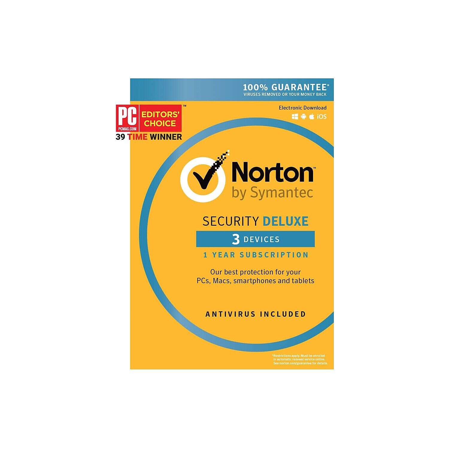 Norton Security Deluxe 3 Device-Windows/Mac/Andriod/iOS 21378114