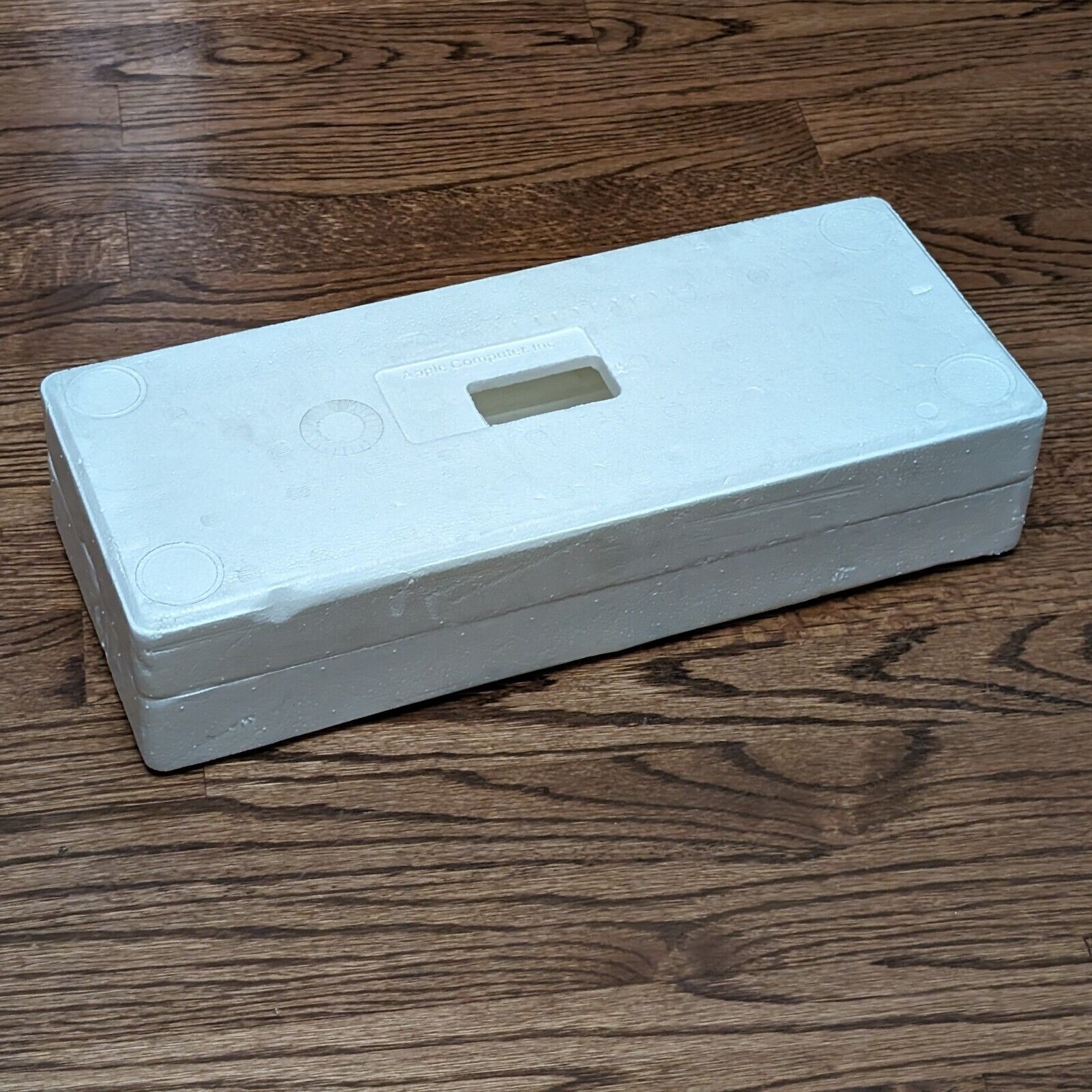 Original OEM Vintage Styrofoam Box For Apple  Macintosh Plus Keyboard M0110A
