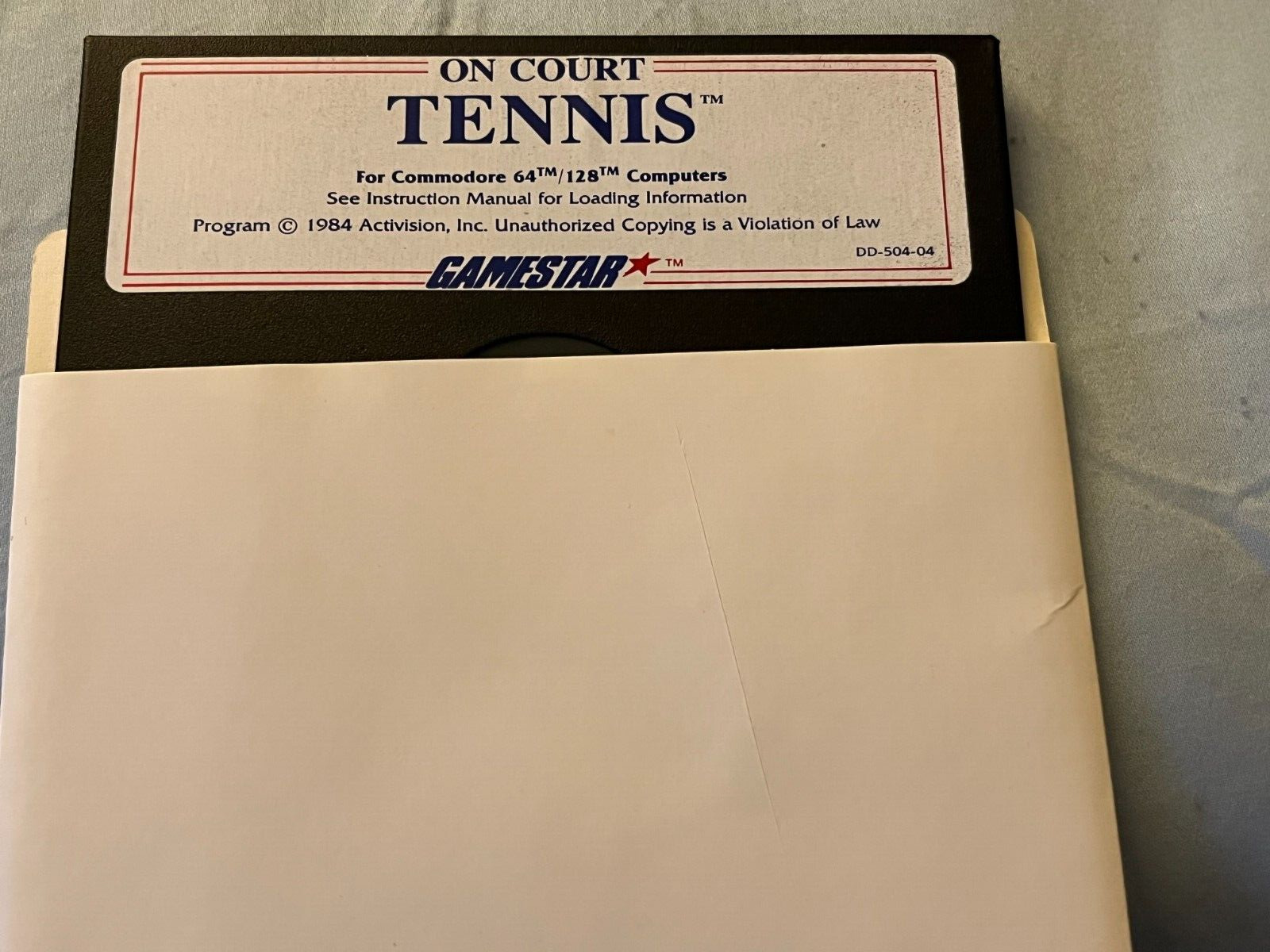 Commodore 64/128: On Court Tennis 1984 Activision