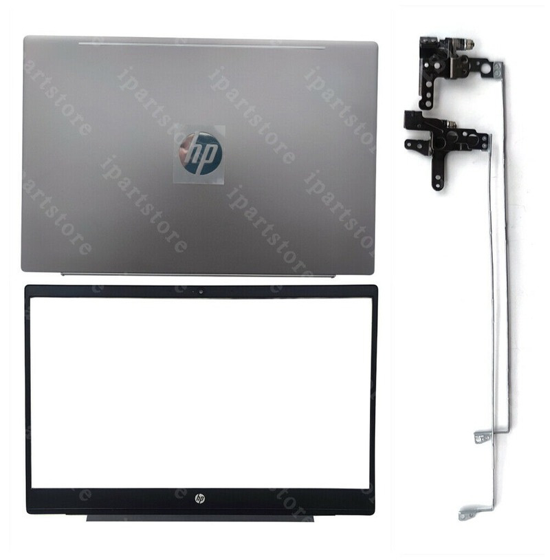 New For HP 15-CW 15-CS Laptop LCD Back Cover L23879-001 & Screen Bezel & Hinges
