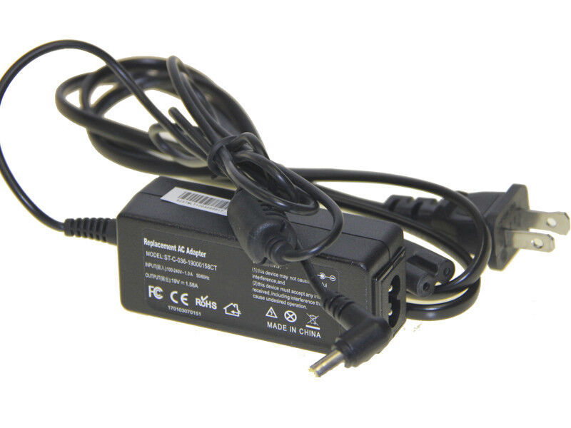AC Adapter Charger Power Cord For Acer G226HQL G236HL G246HL S181HL Lcd Monitor