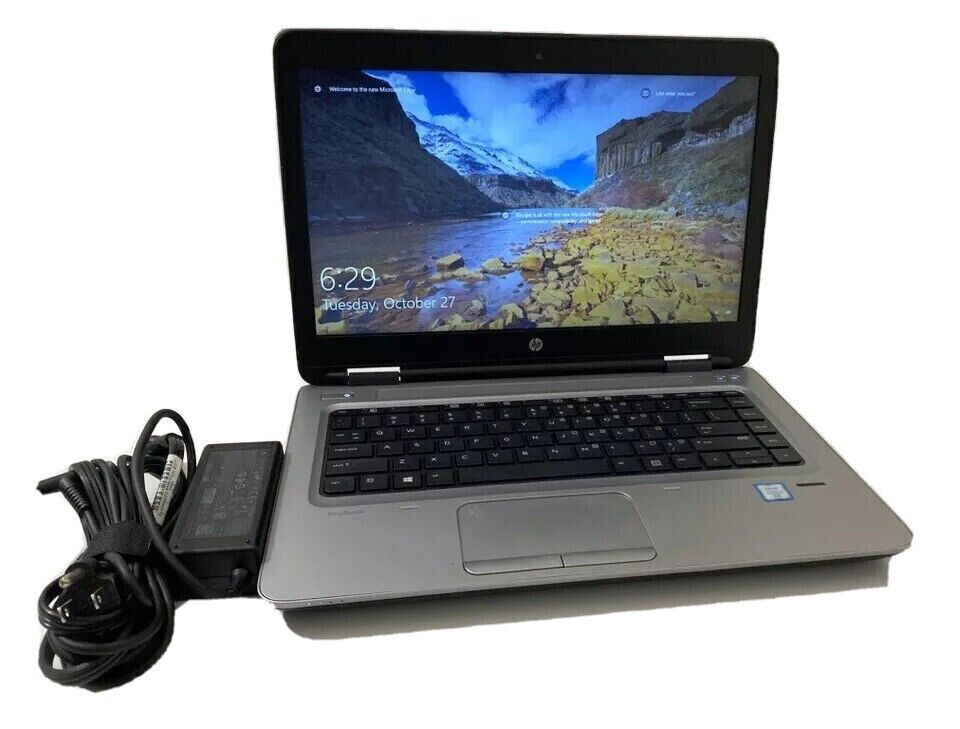 HP ProBook 640 G2 14.1 Laptop Core i5-6300U 3GHz 256 SSD 8GB WIN 10 W\'CAM OFFICE