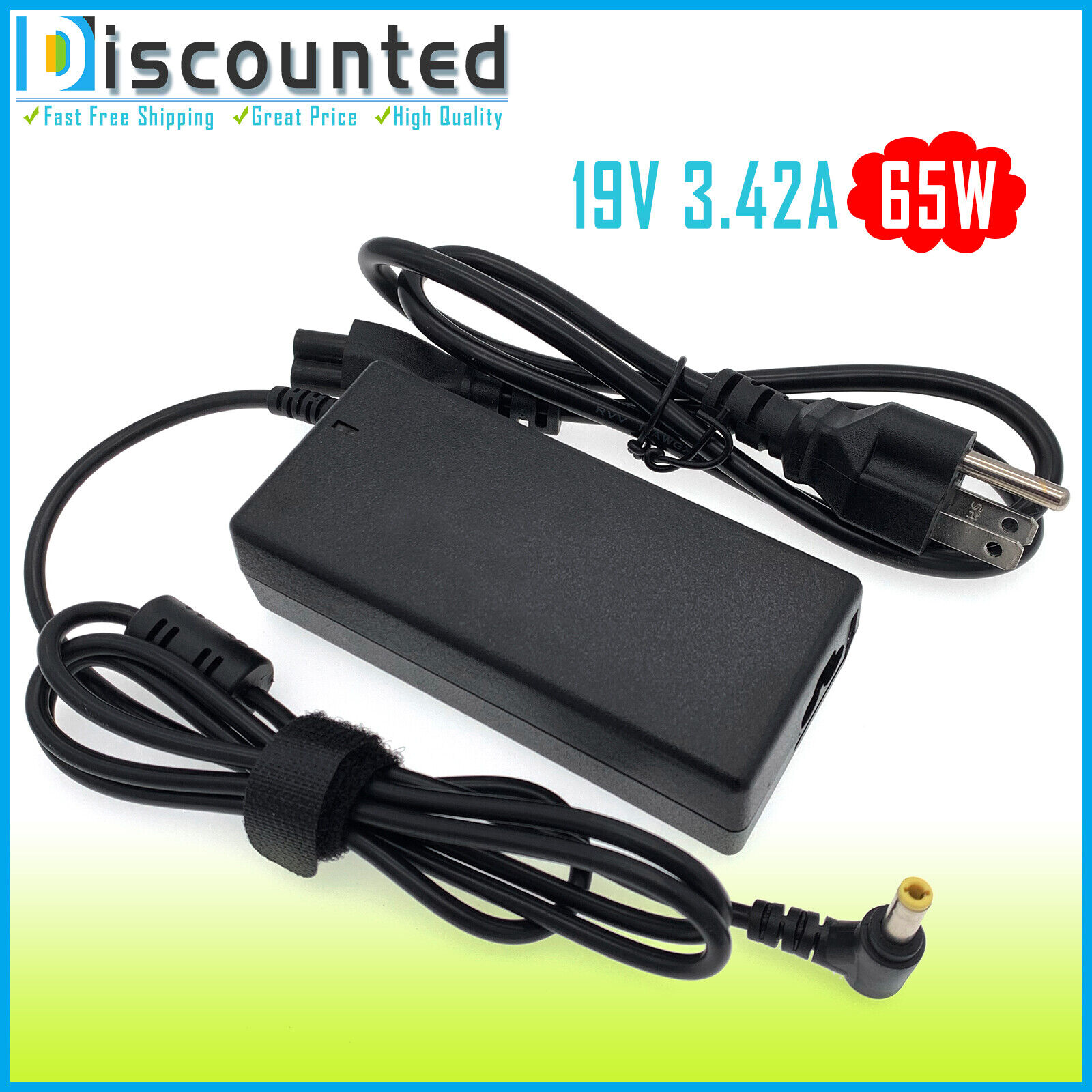 For ASUS Chromebox CN60 Chromebox 2 CN62 Mini PC 65W AC Adapter Power Supply