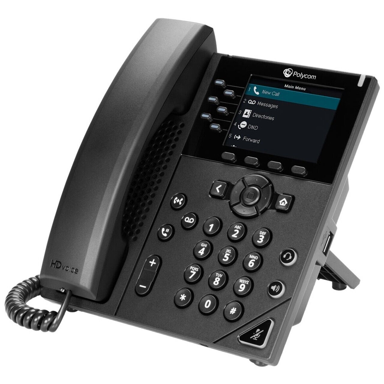 Poly VVX 350 Business IP Phone VoIP phone P/N: 2200-48830-025