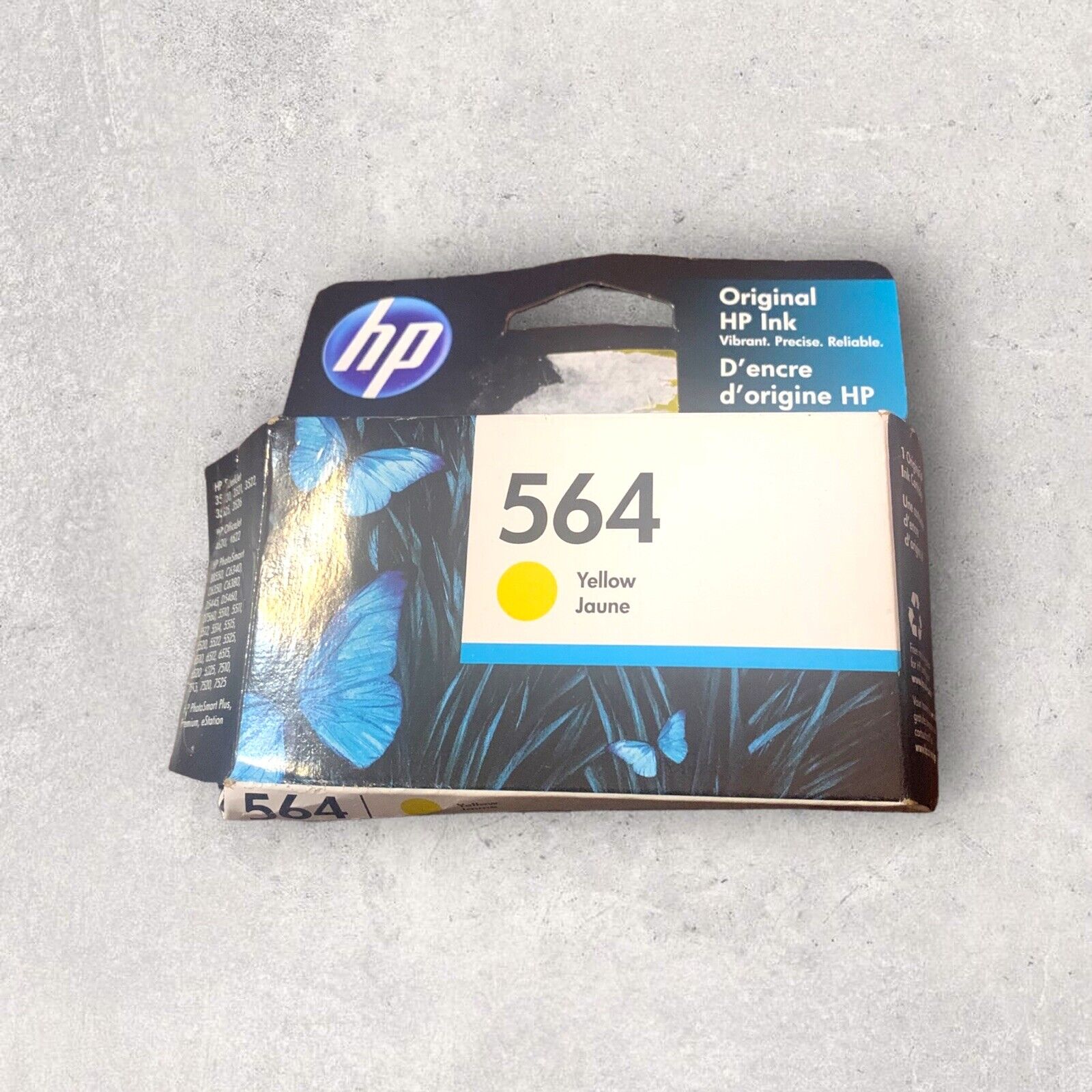 Genuine HP 564 Single Original Yellow Ink Cartridge Expired 2023 NEW