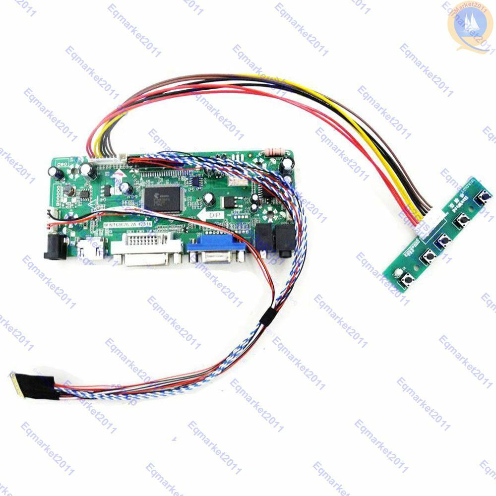 HDMI/DVI/VGA LCD monitor Controller Lvds Driver Board Kit for PQ3QI-01 1024X600