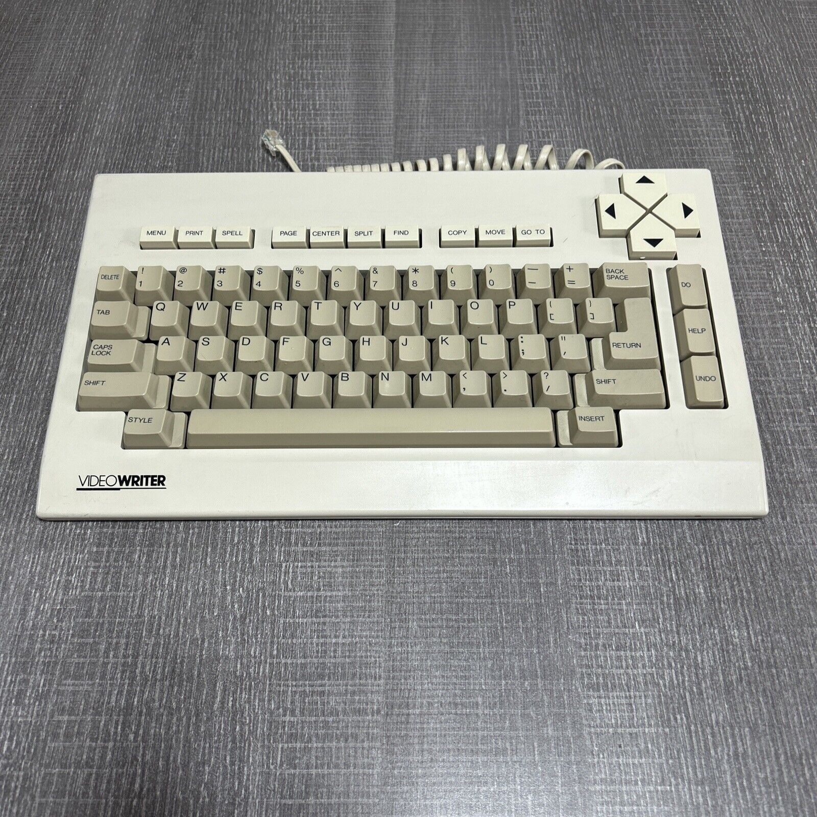 Vintage Magnavox VideoWriter Video Writer Mechanical Keyboard