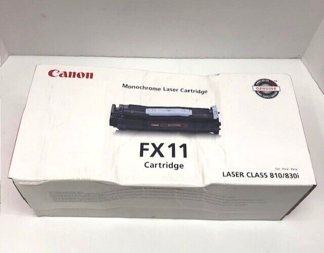NEW Genuine Canon FX11 (1153B001) Black Toner Cartridge - UGLY BOX