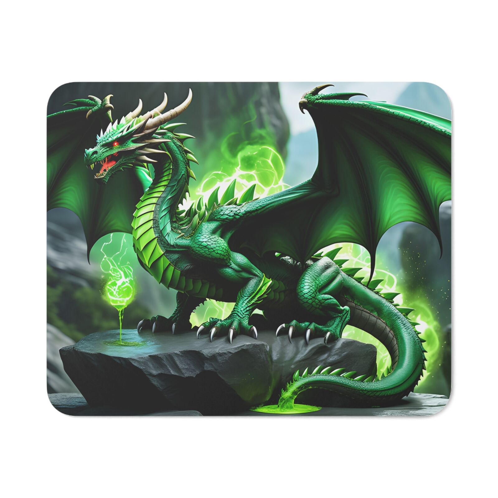 Desk Mouse Pad | Master the Game Elevate Your Skills a Dragon-Enhanced Mouse Pad