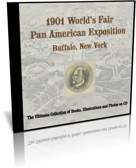 1901 Worlds Fair Pan-American Exposition in Buffalo, New York on CD