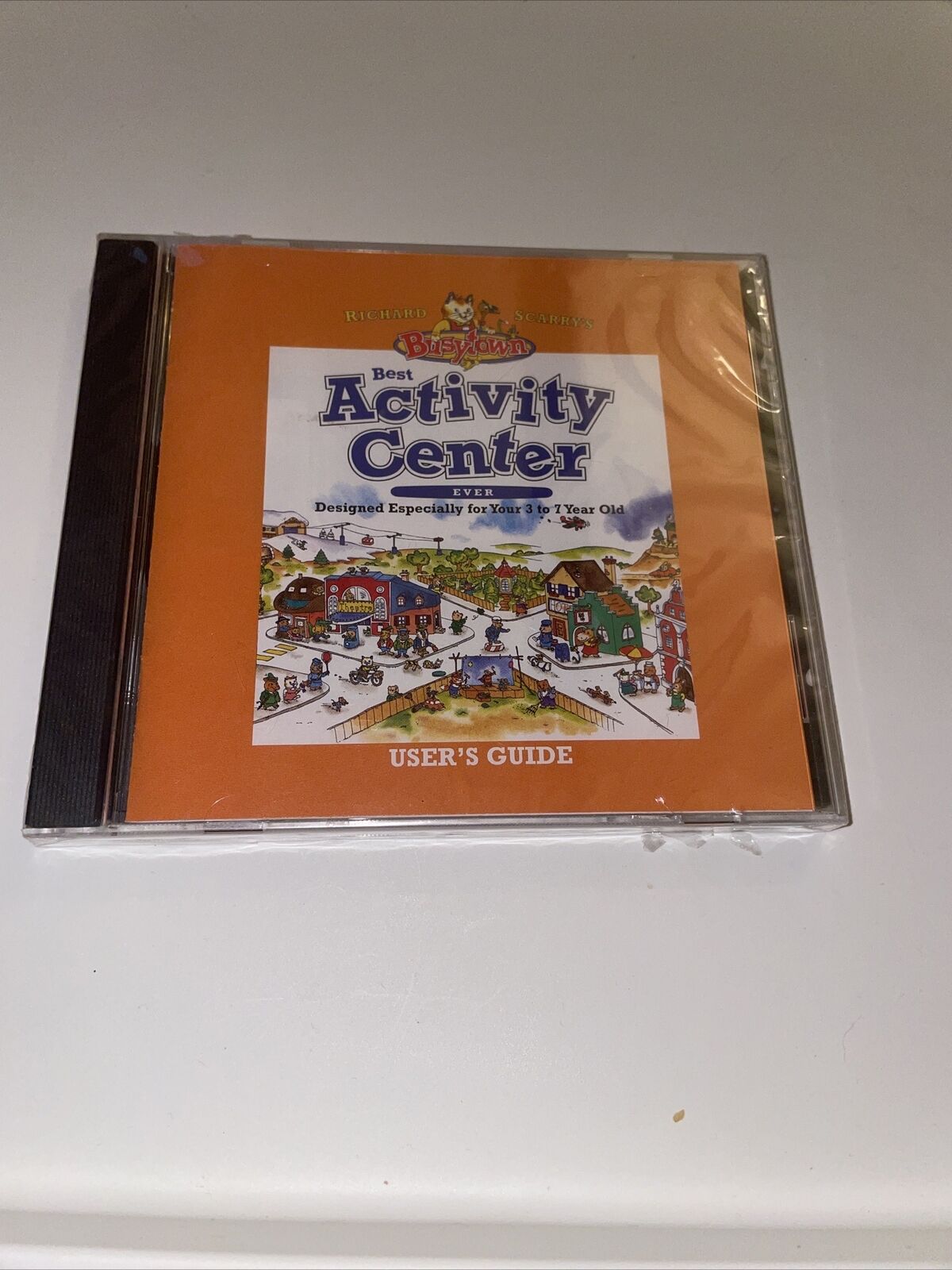 Richard Scarry\'s Busytown Best Activity Center Ever CD (1999 Win Mac ) SEALED