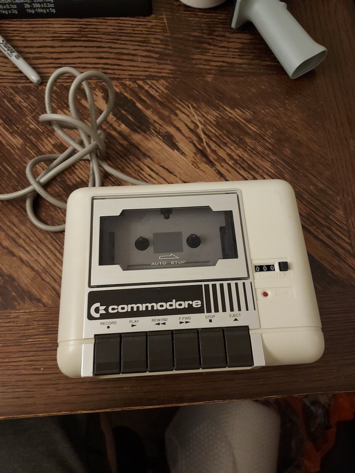 Vintage Commodore 1530 C2n Datasette Unit Cassette Tape Computer Player T25