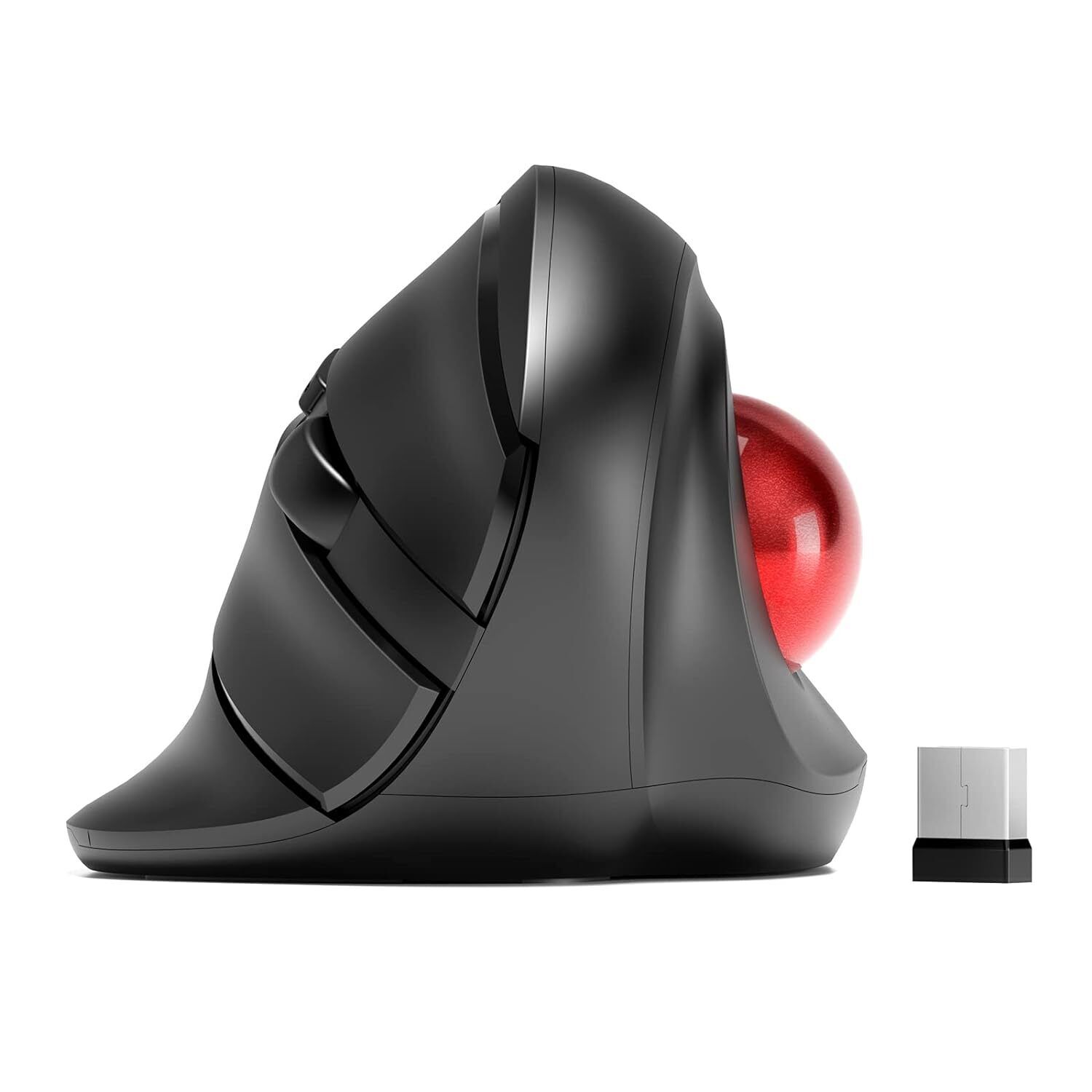 Wireless Trackball Mouse, 2023 New Upgrade Ergonomic Mouse With Trackball, Rol