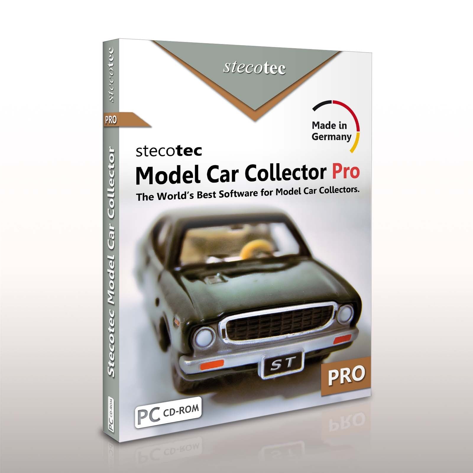 Stecotec Model Car Collector Pro: Software for Your Diecast Collection [CD-ROM]