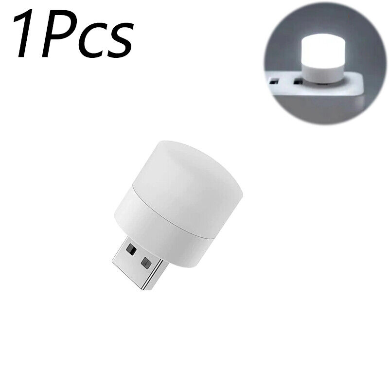 1/5/10/20pcs Portable Mini USB LED Lamp Night Light Bulb USB Charged