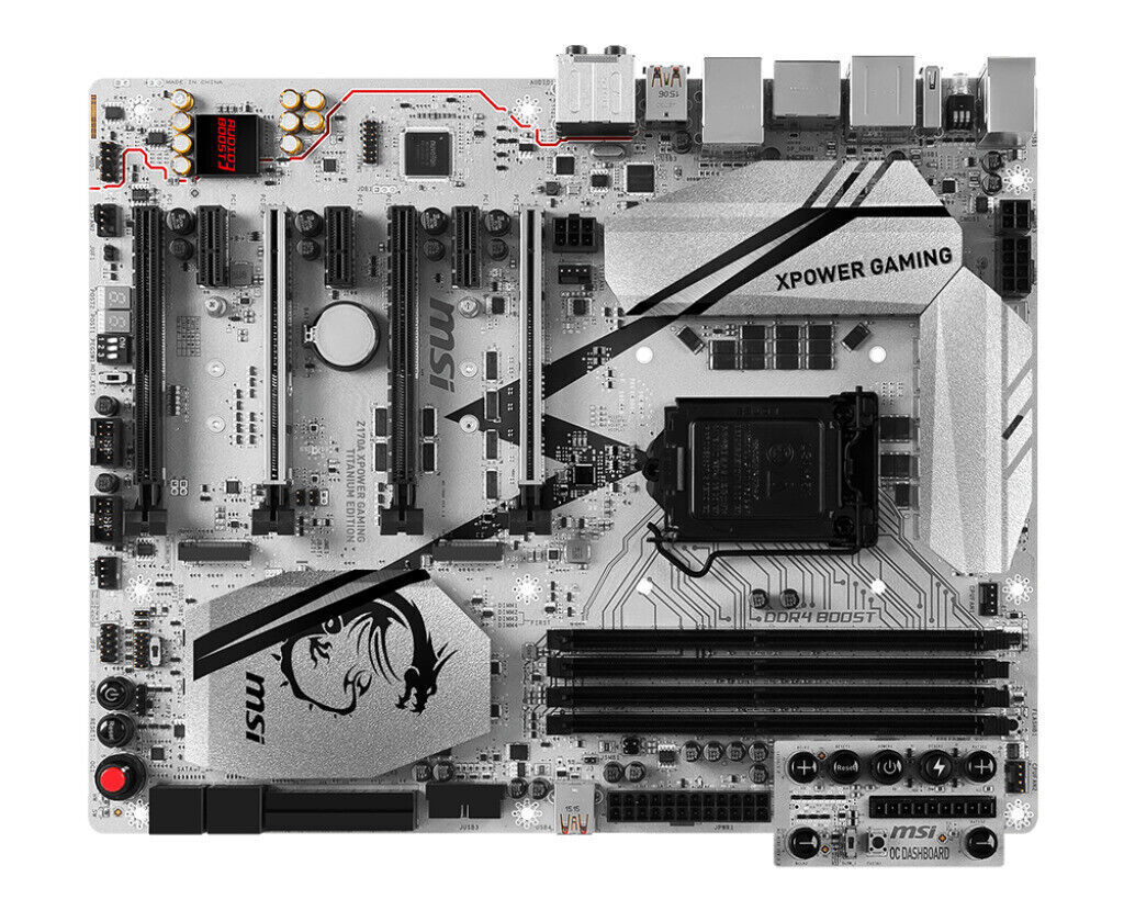 MSI Z170A XPower Gaming Titanium Edition Motherboard DDR4 64GB ATX LGA1150