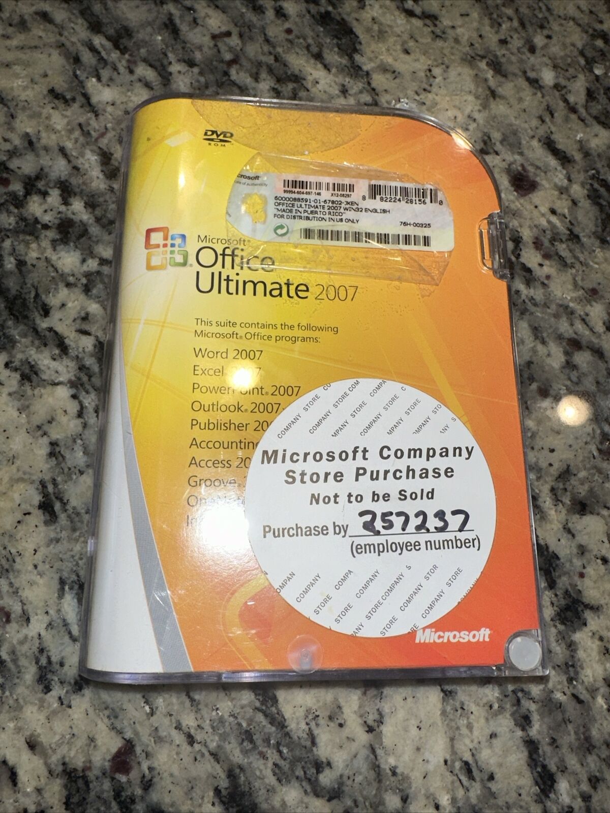 Microsoft Office Ultimate 2007 for Windows with Genuine Product Key