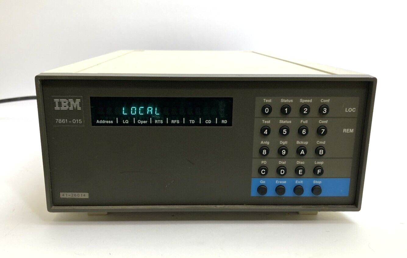 Working Vintage IBM 7861-015 High Performance Modem 66X0891