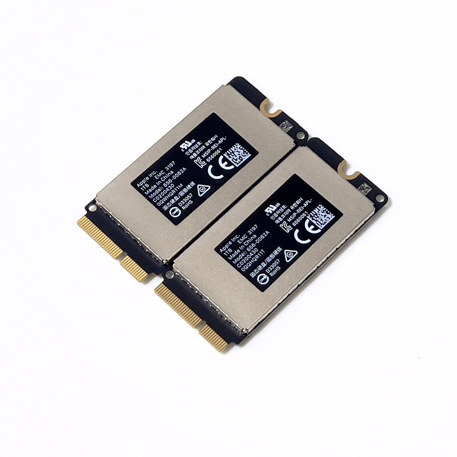 Apple 2TB (2x1TB) PCIe Flash SSD Kit for 2017 Apple iMac Pro 656-062A EMC 3197