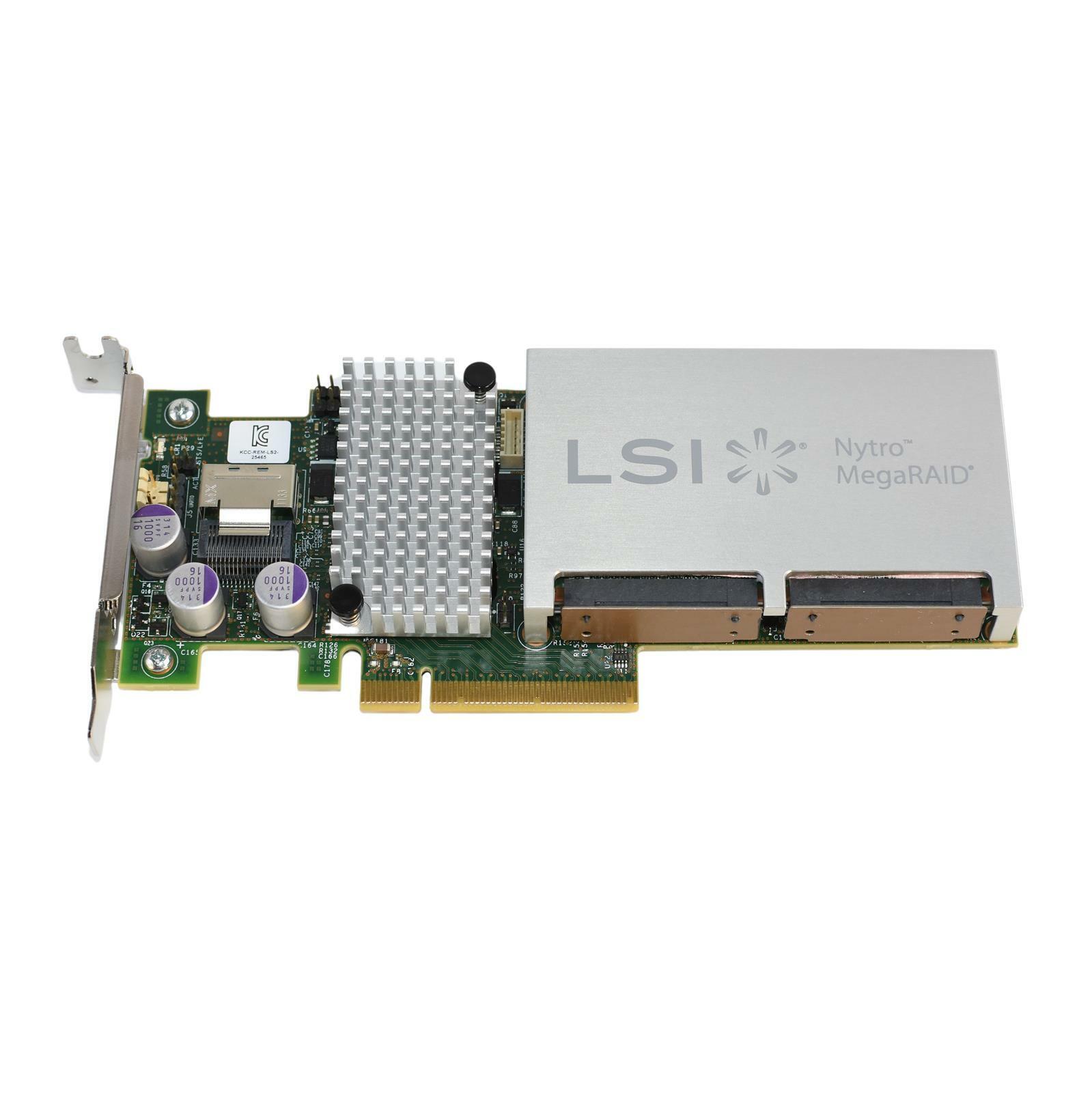 LSI NMR8110-4i Nytro Megaraid 4-port 6Gbps SAS/SATA Controller w/ 200GB eMLC SSD