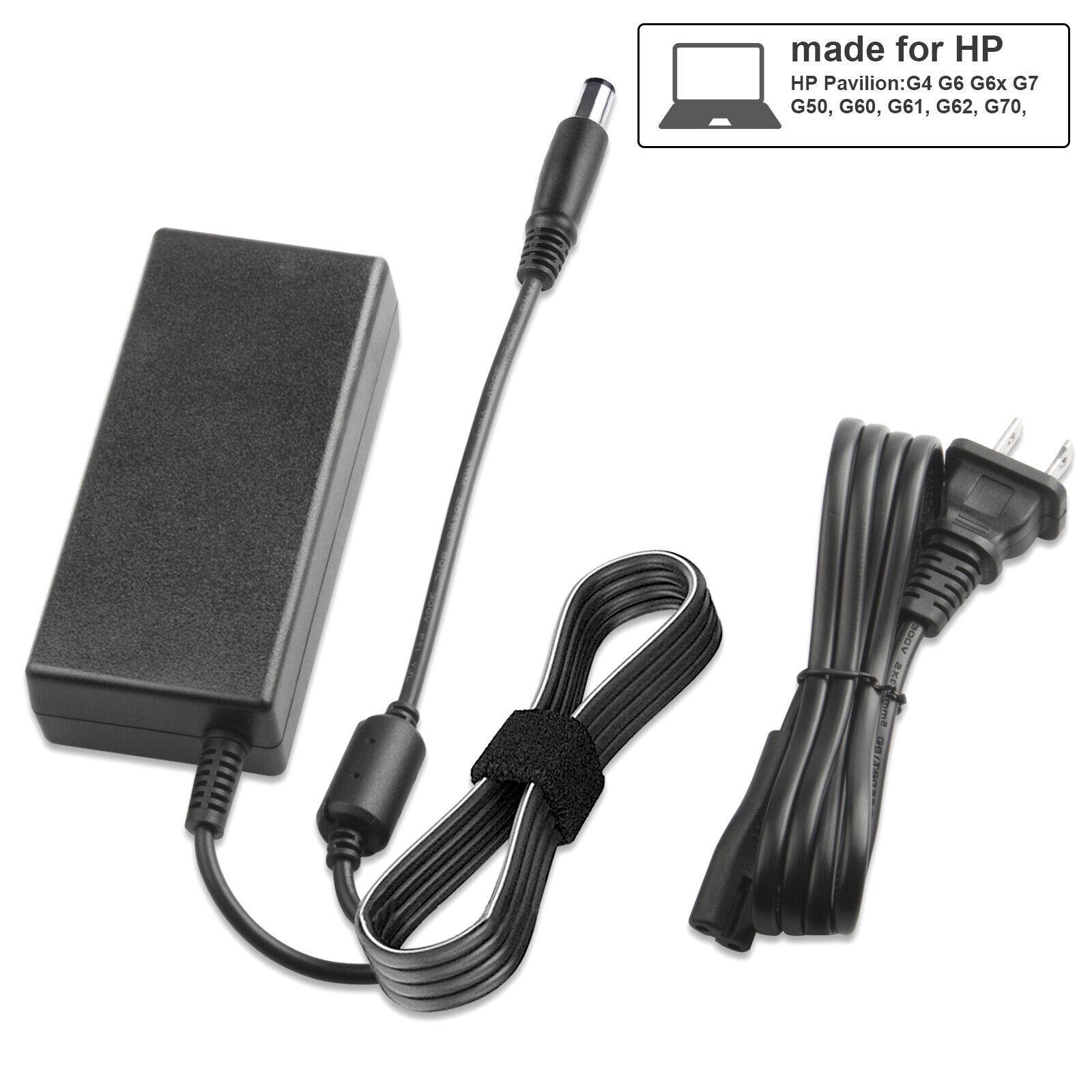 Laptop Charger Adapter for HP Stream,HP EliteBook,HP Pavilion,HP ENVY,TouchSmart