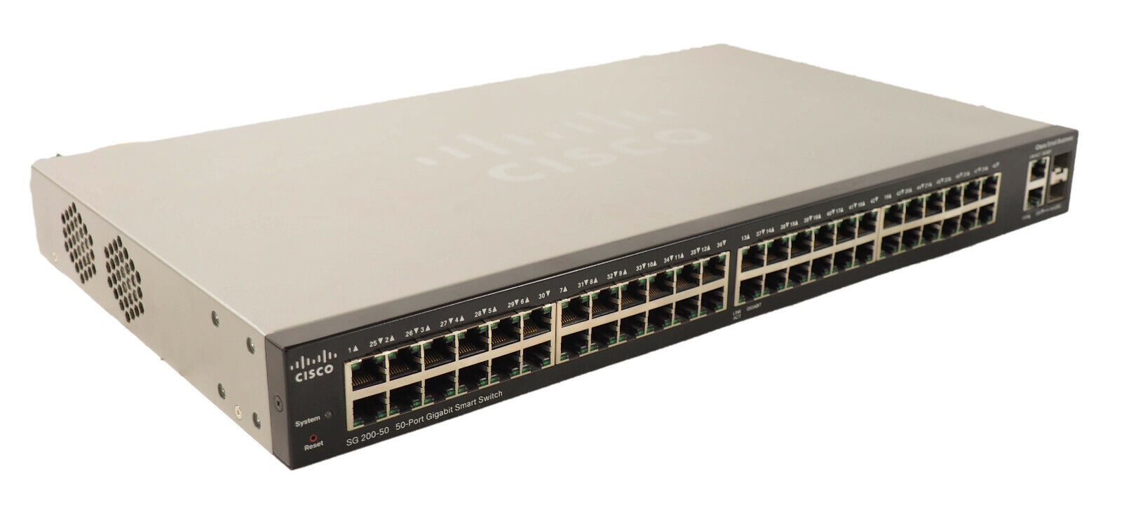 Cisco SLM2048T V01 SG200-50 48 Ports Gigabit Managed Switch