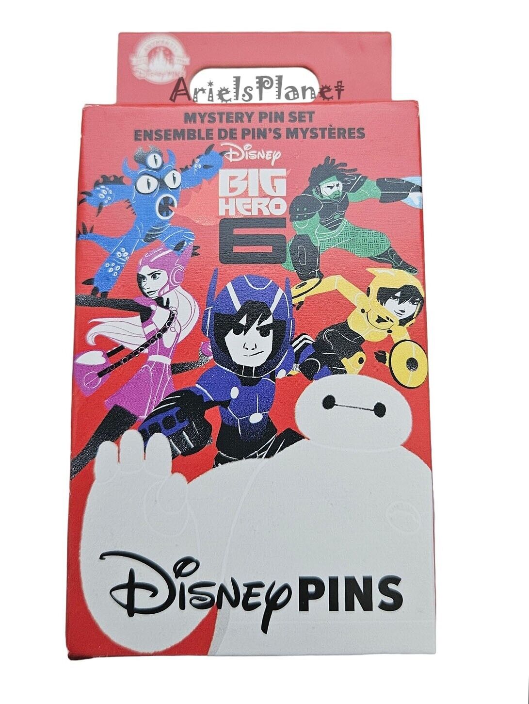 2024 Disney Parks Big Hero 6 Mystery Box Set of 2 Sealed Pins
