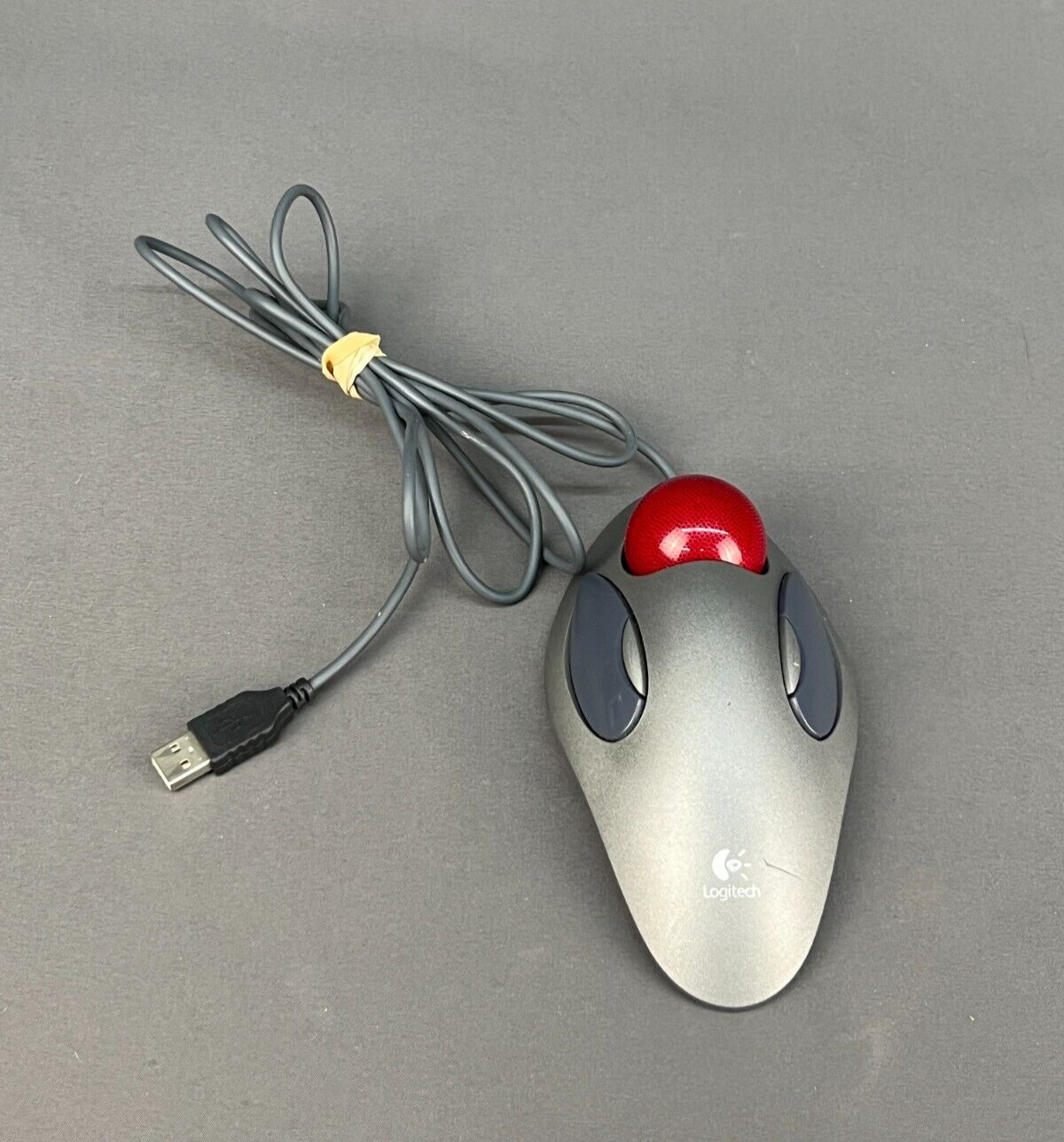 Logitech Trackman Marble USB T-BC21 Mouse (804377-0000) Guaranteed (1E)