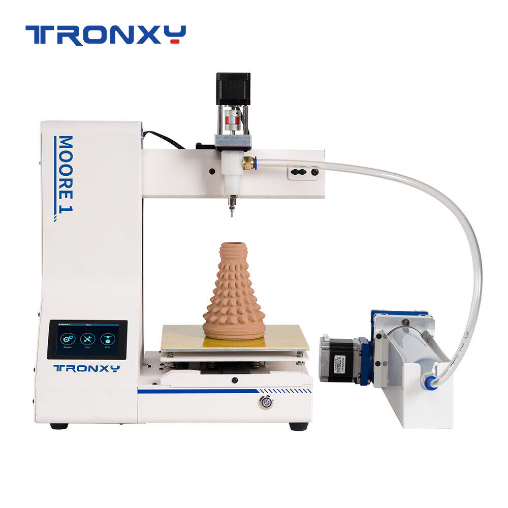 Tronxy Moore 1 Clay 3D Printer Liquid Deposition Modeling Antique Ceramics F6T7