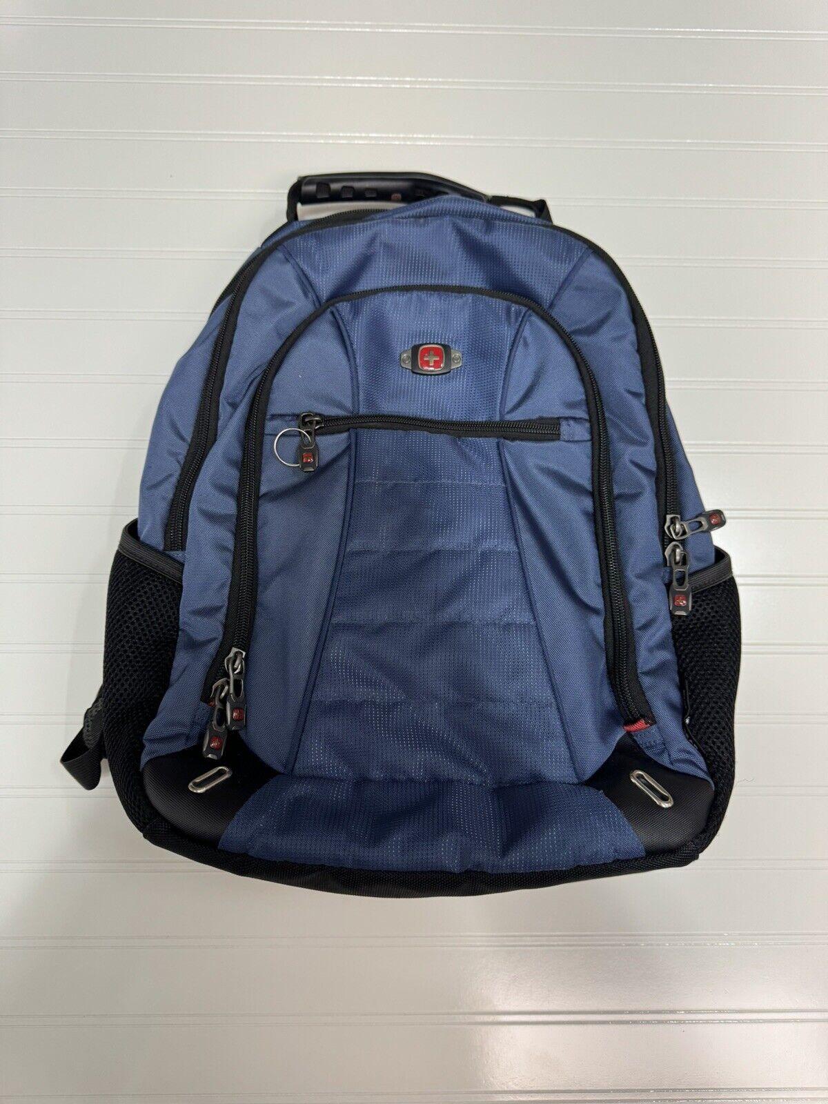 Swiss Gear Blue Laptop Organizer Pocket Padded Backpack
