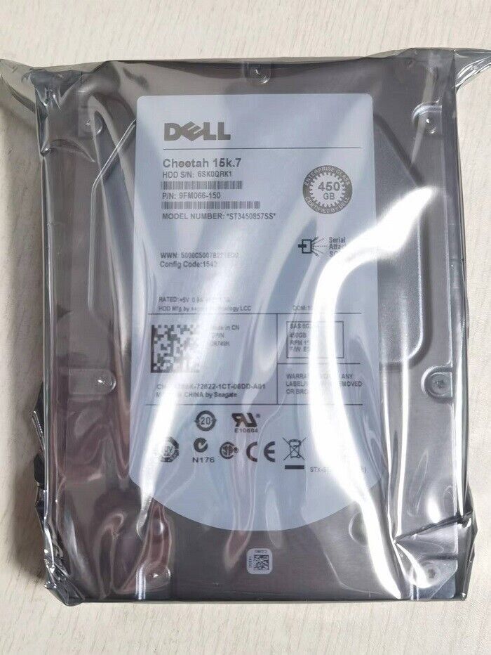 Dell R749K 0R749K ST3450857SS 450GB 6G 15K 3.5 \