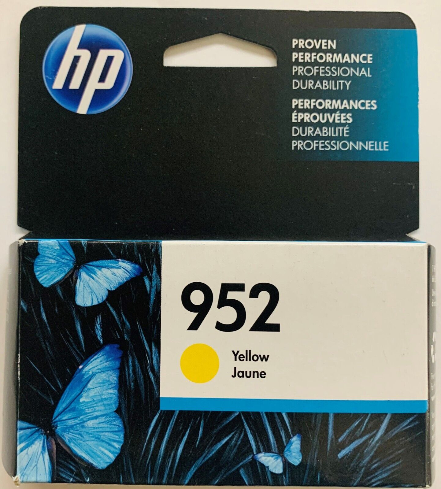 New Genuine HP 952 Yellow Ink Cartridge Box OfficeJet Pro 8725