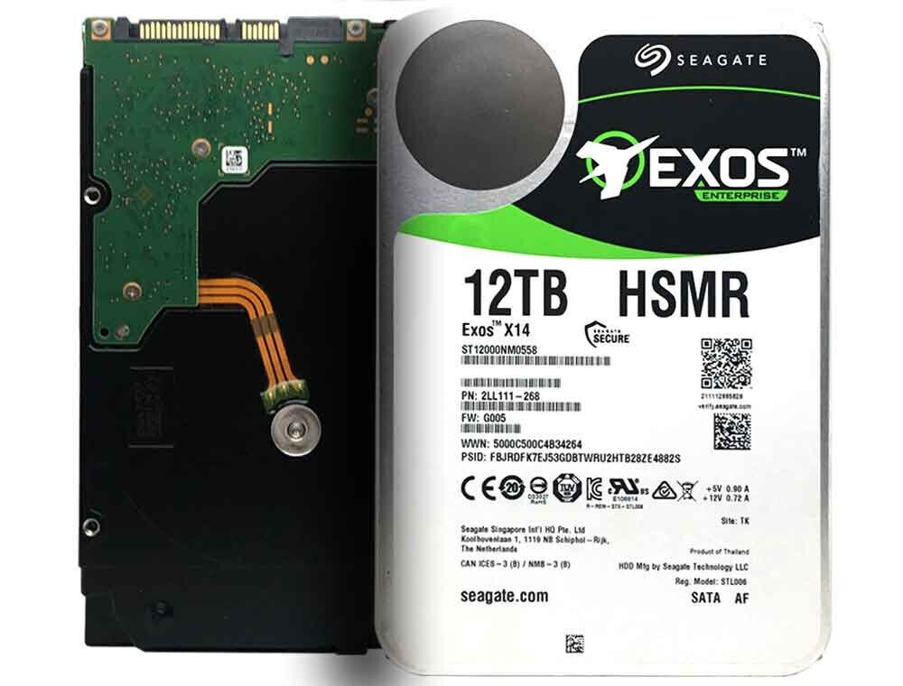 Seagate Exos X14 12TB SATA6Gb/s 7200RPM 3.5\