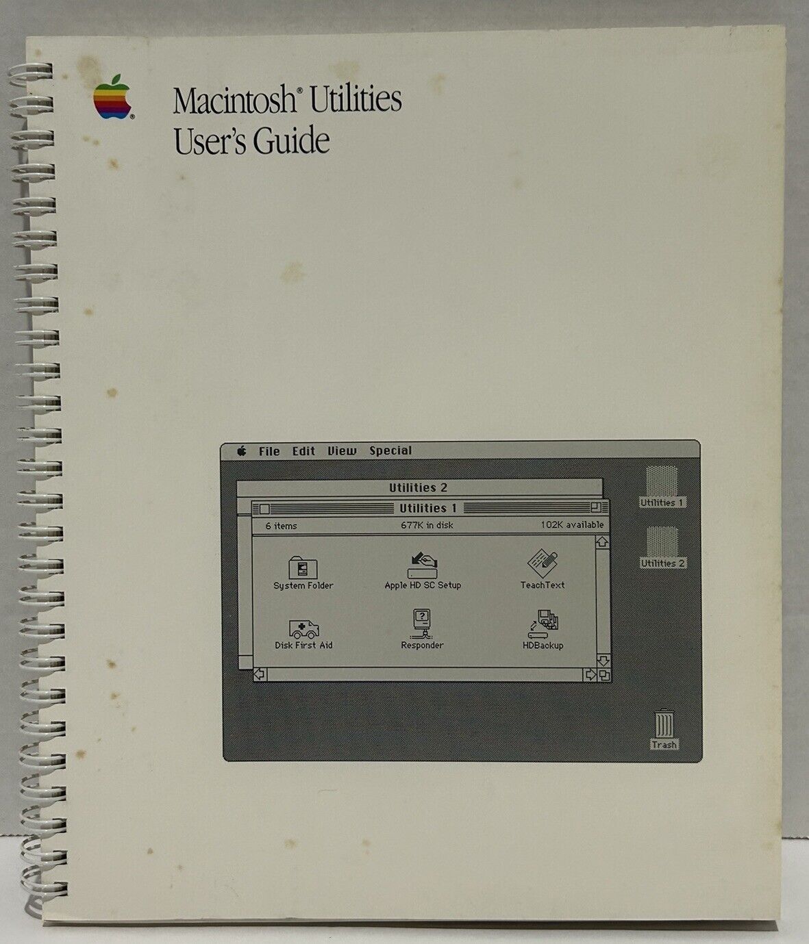 Vintage Macintosh Utilities Owner’s Guide 1988 Macintosh Collector