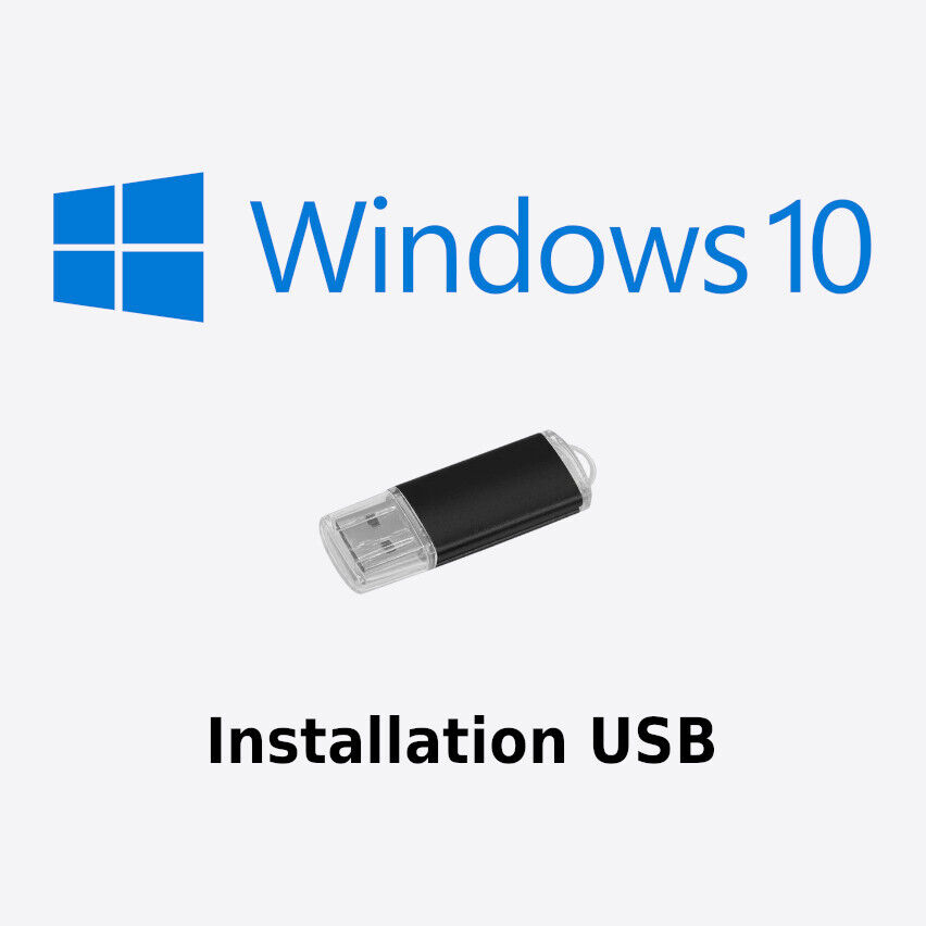 Windows 10 Bootable USB UEFI/BIOS - No Activation Key