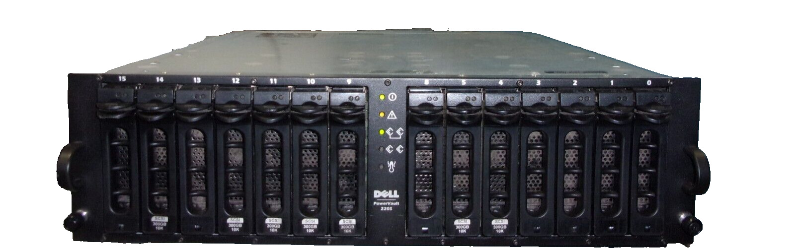 Dell PowerVault 2205 AMP01 14-Bay Disk Array External Storage (W/CADDIES)