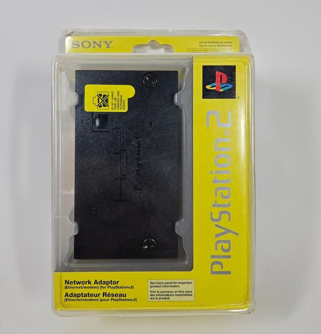 Sony PlayStation 2 PS2 Network Adapter SCPH-10281 Authentic Official OEM New 