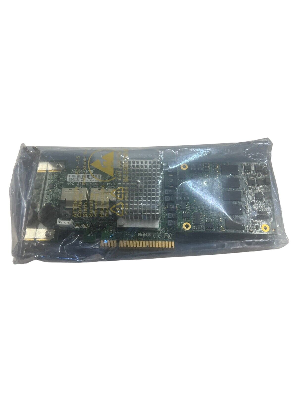 Supermicro AOC-SAS2LP-H8IR (LSI 9260-8i) SAS RAID Controller PCIe Card Tested