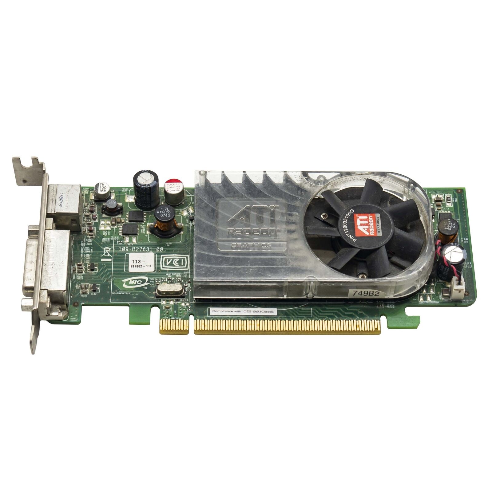 ATI Radeon 2400 XT 256mb Video Card Graphics Low Profile SFF Dms Refurbished