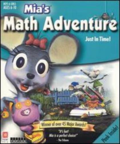 Mia\'s Math Adventure Just in Time PC CD learn calculating numbers DISC ONLY #56B