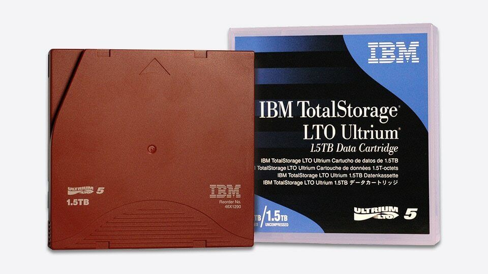 IBM LTO-5 ULTRIUM (10 PACK) BACKUP TAPE (46X1290) FACTORY SEALED - NEW
